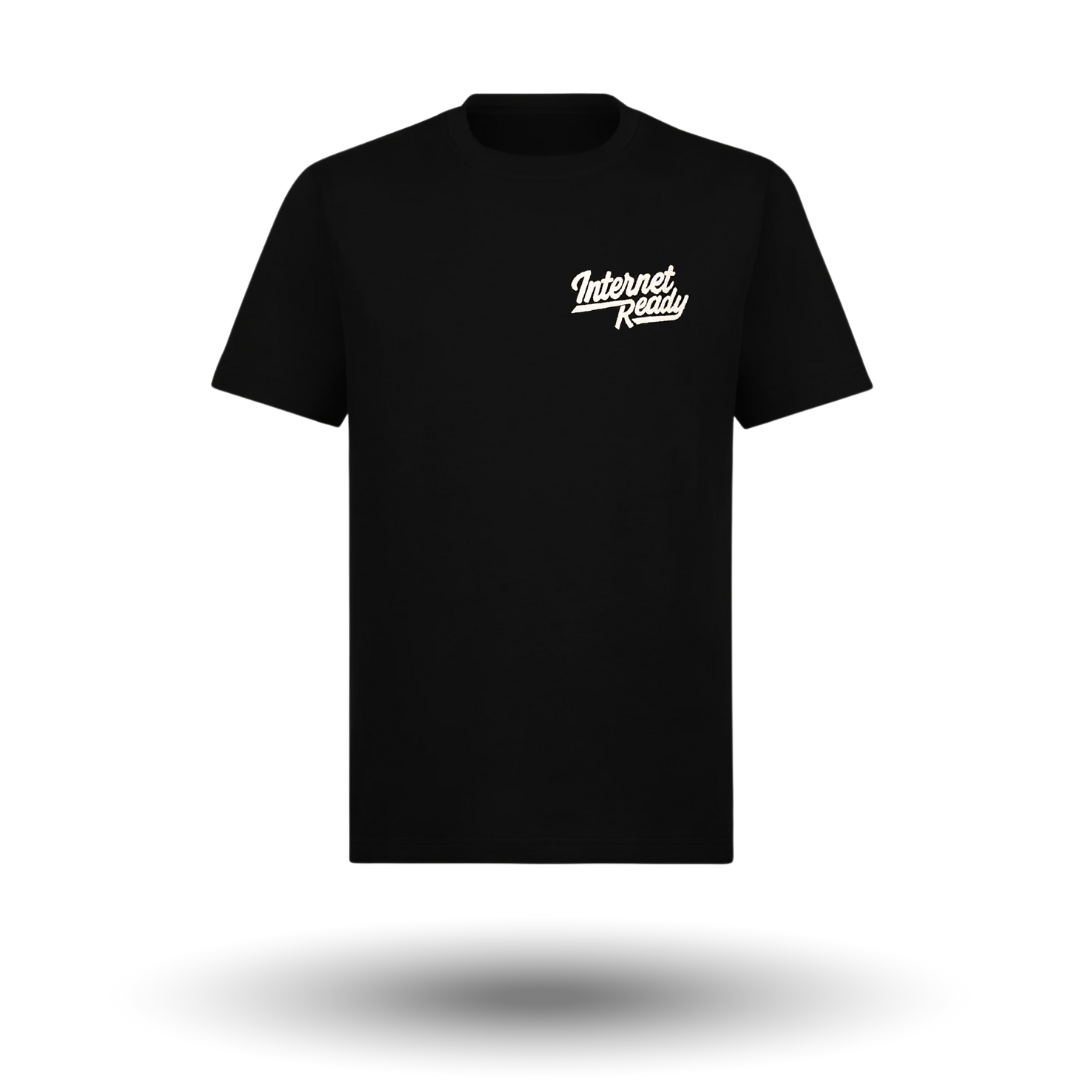 Internet Ready - T-Shirt (Black)