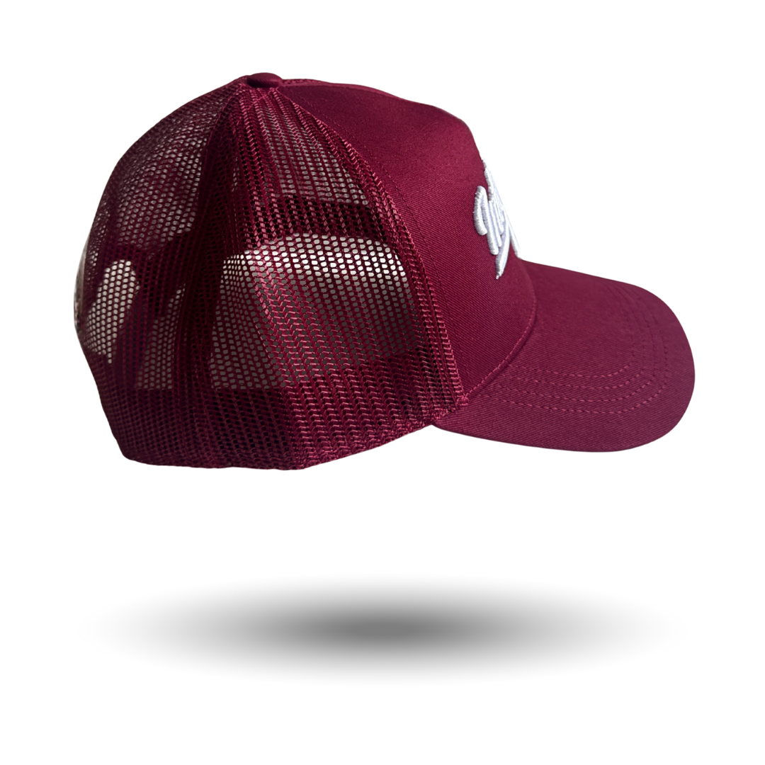 Internet Ready - Mesh (Burgundy/White)