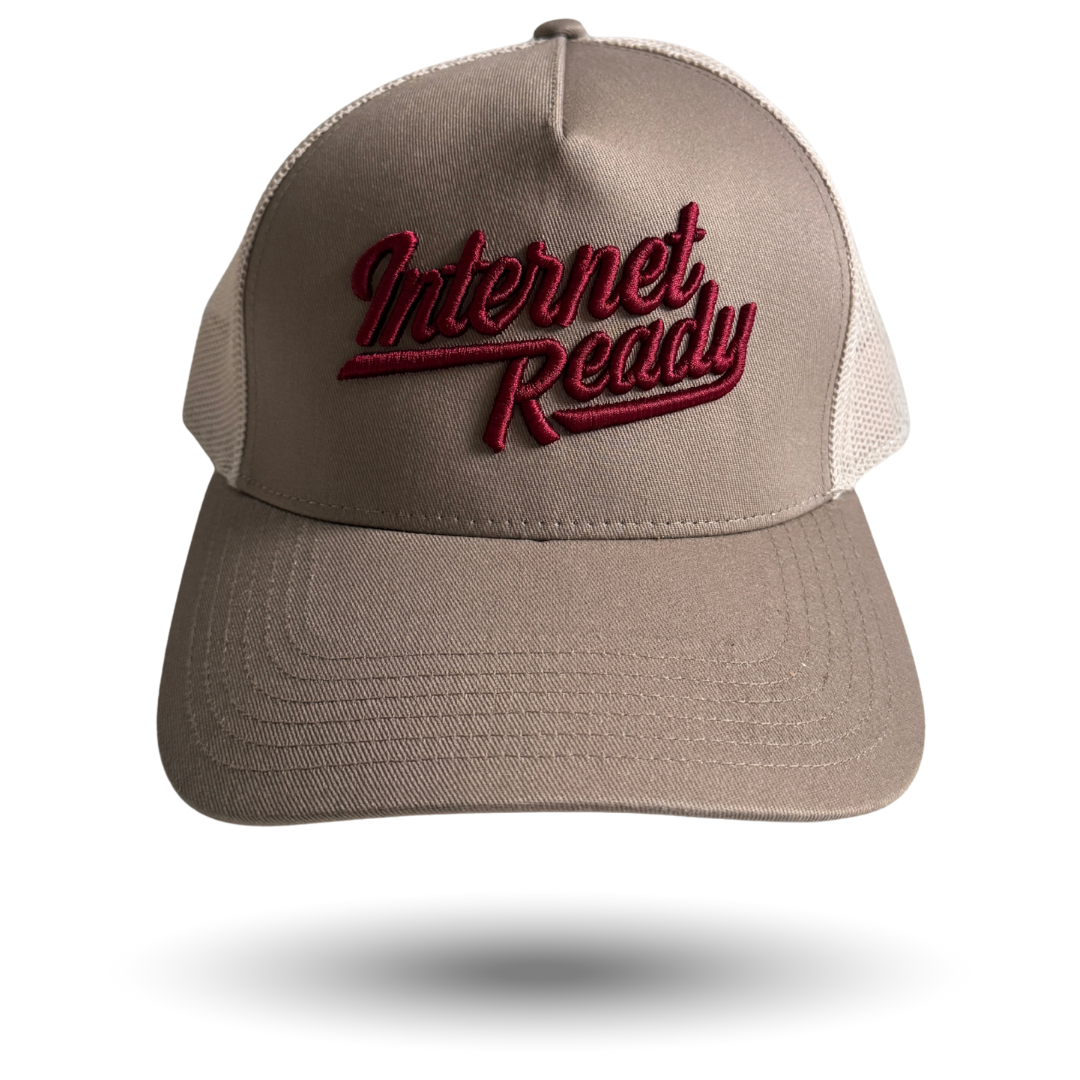 Internet Ready - Mesh (Coffee/Burgundy)